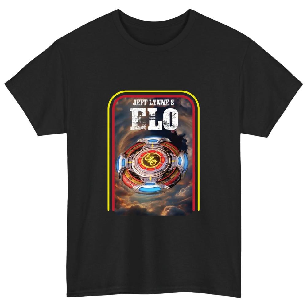 Jeff Lynne s ELO Printed T-Shirt, Electric Light Band tshirt M