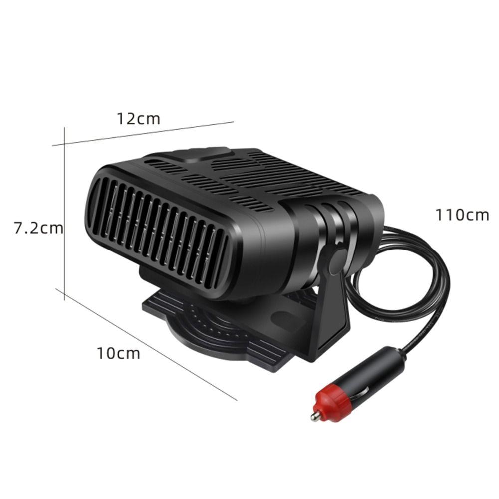 12/24V Vehicle Interior Heater 360 Rotation Car Mounted Heater  Auto Accessories