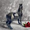 Abstract Carving Horse Figurine Modern Statue Animal Sculpture Home Office Artistic Horse Resin Desktop Decoration