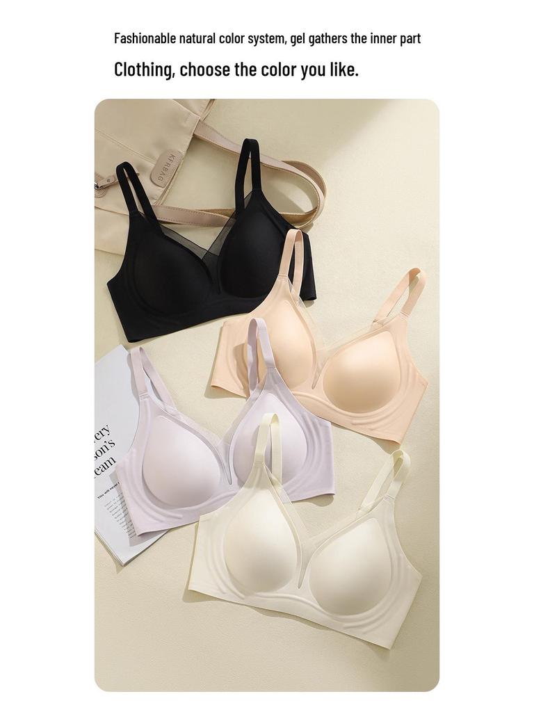 High-Quality Seamless Liquid Foundation Bra for Women's Bust Support