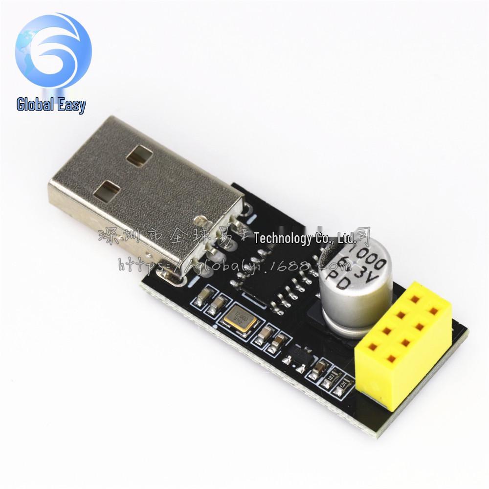 USB to ESP8266 WiFi Module Adapter Board for Wireless Communication and Development