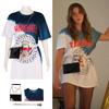 Fault My Noah Cosplay Tshirt Graffiti Short Sleeve Comfortable Roleplaying