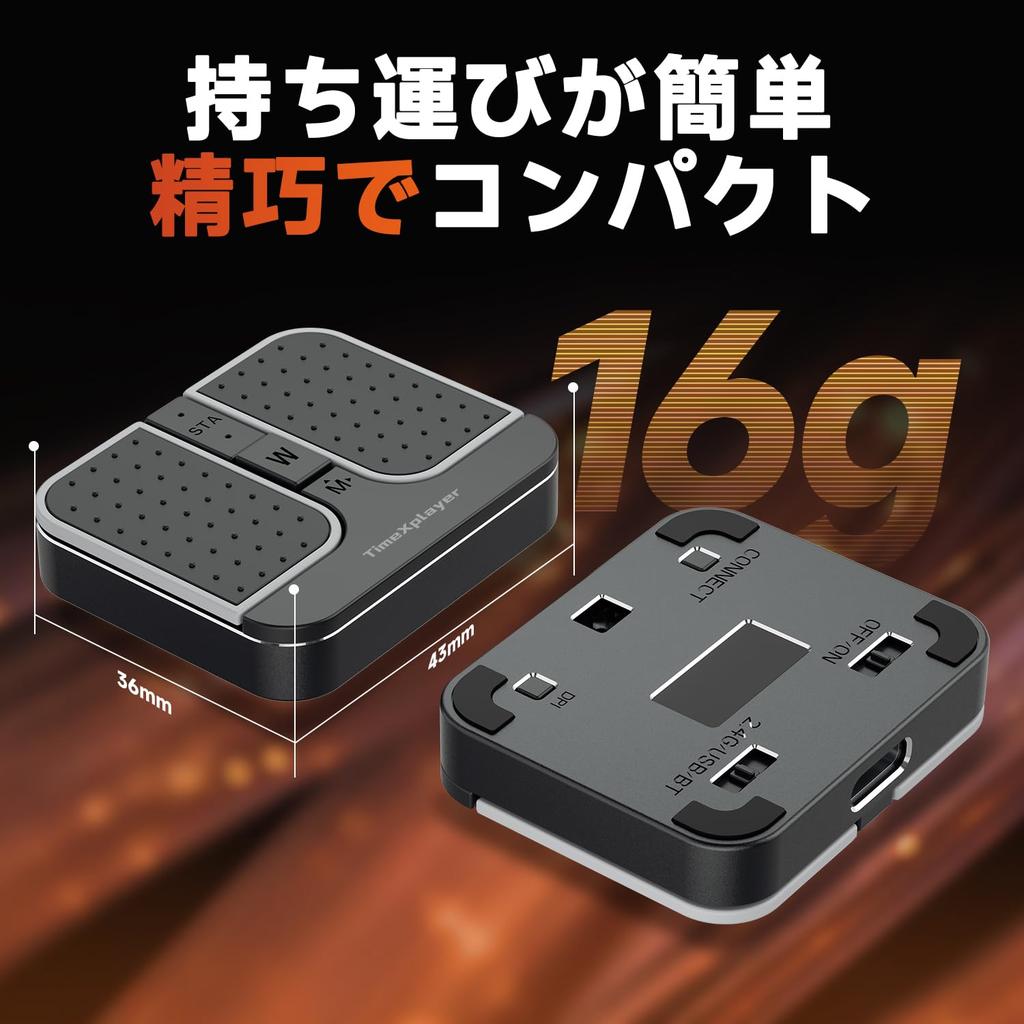 Mini Square Mouse - 2.4 GHz Wireless Connection, Dual Bluetooth Connection, Compatible with All Major Operating Systems - High-Precision Sensor,