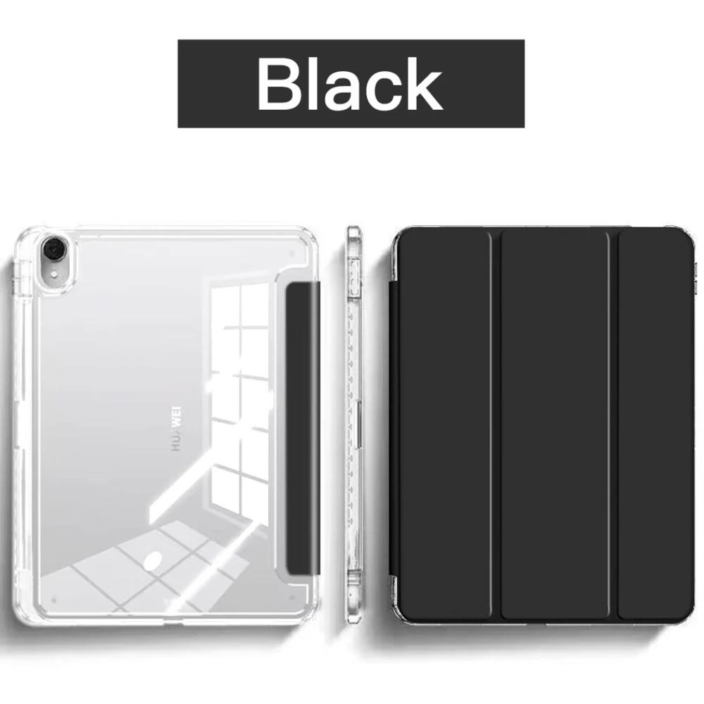 Z TriFold Stand Clear Pencil Holder Tablet Case for IPad 12th A18 11th A16 M5 M4 Pro Air 11 13 12.9 M3 M2 Air 4 5 2025 Mini 7 6 8.3 Cover