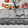 Environmentally Friendly Black Spider Web Tablecloth Disposable Tablecloth  Dessert Tables
