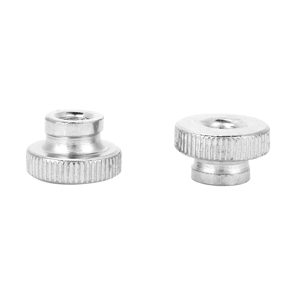 M3 M4 M5 M6 M8 M10 Förnicklat Kolstål Handåtdragbara Rändlade Tummuttrar (M5 5 st)