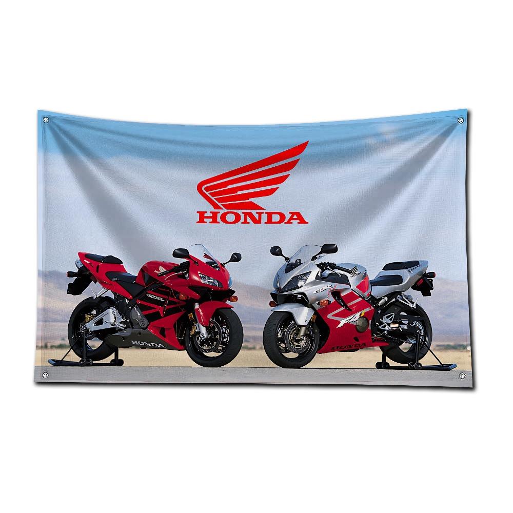 Fahsion H-Hondas Large Size Flags Printing Patterns Family Gatherings Outdoor Atmosphere Flags Camping Party Decorations Banners akx256