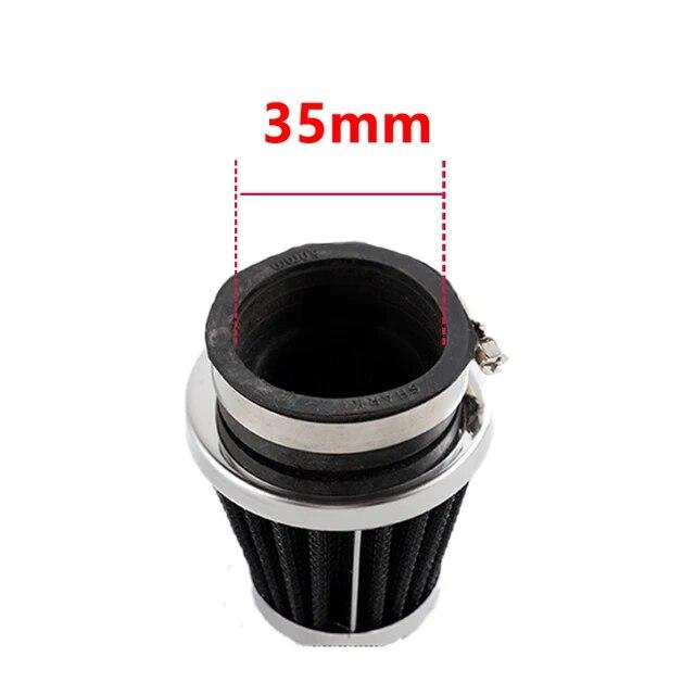 Filtru de aer 28-60mm Filtre cu cap ciupercă pentru motocicletă Admisie de aer cu debit mare pentru ATV Pit Dirt Bike Suzuki Honda Kawasaki Yamaha Moto