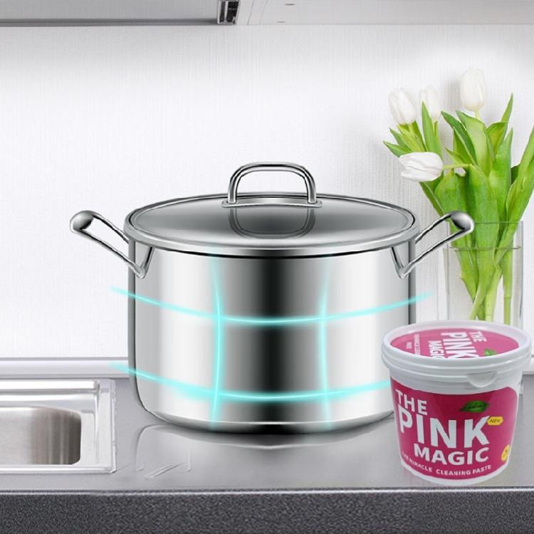 Odolný nerezový čistící krém Odstraňuje připálené mastnoty ze sporákových plotýnek Nádobí Každodenní úklidové úkoly