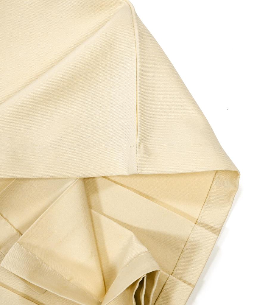 Graduation Ceremony Hakama Lace String Plain Single Item Junior [KYOETSU] (12.Ivory, 80cm)