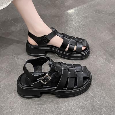 Leisurely Summer Fish Mouth Beach Sandals