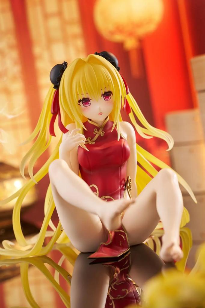 To Love-Ru Darkness Desktop Cute Figure Golden Darkness ~Chinese Dress ver.~