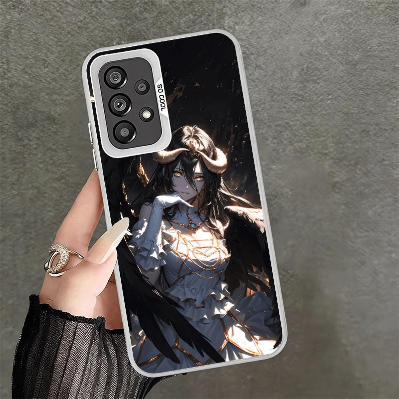 Albedo O-Overlords Anime Shockproof Phone Case for Samsung A17 A16 A15 A14 A37 A57 A36 A56 A26 A35 A55 A25 A34 A54 A24 A13 A23 A