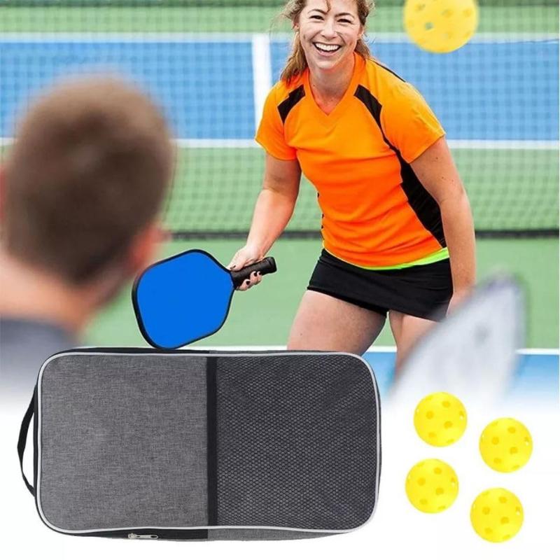 KD Willmax Pickleball Sling Bag for Men & Women | Holds 2 Paddles & 4 Balls