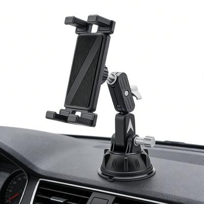 Suction Cup Car Tablet Holder Adjustable Phone Stand for Dashboard & Windshield Heavy Duty Truck Accessories