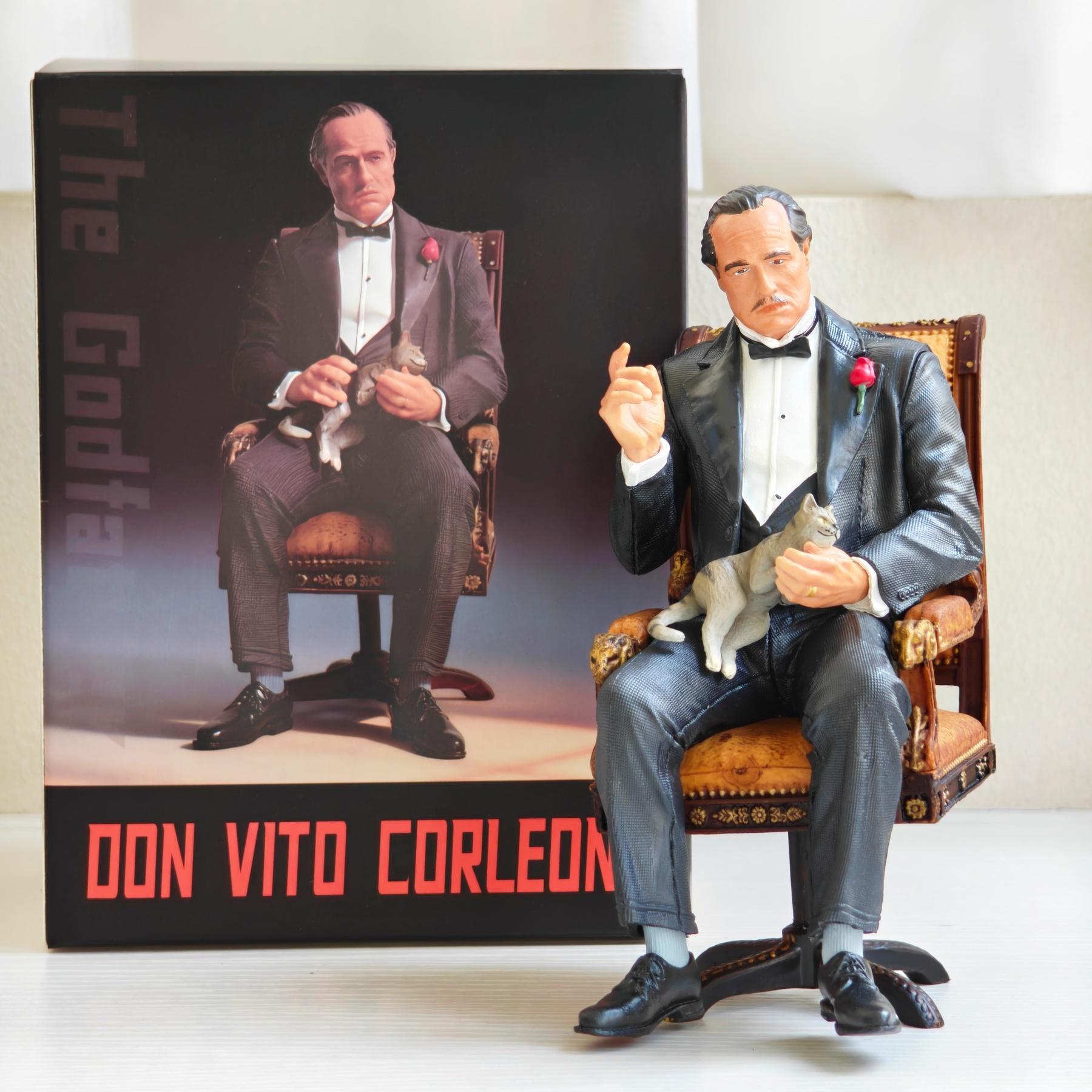 

15CM Film Characters Vito Corleone The Godfather Replaceable arm Male Scene Figure Dolls Model For Toy