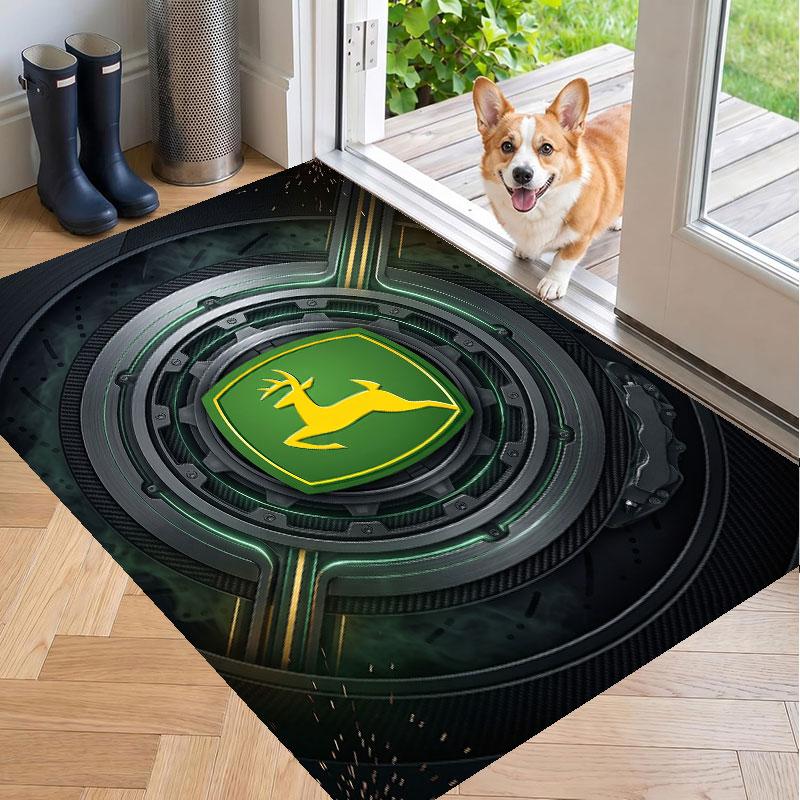 Měkký koberec na podlahu s motivem John Deere, kusový koberec, dekorativní podložka pro dekoraci domácího pokoje