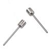 100 PCS Sport Ball Inflating Pump Needle Pump Adapter Basketball Valve Pump Stainless Steel Pump Pin Bicycle Spare Parts