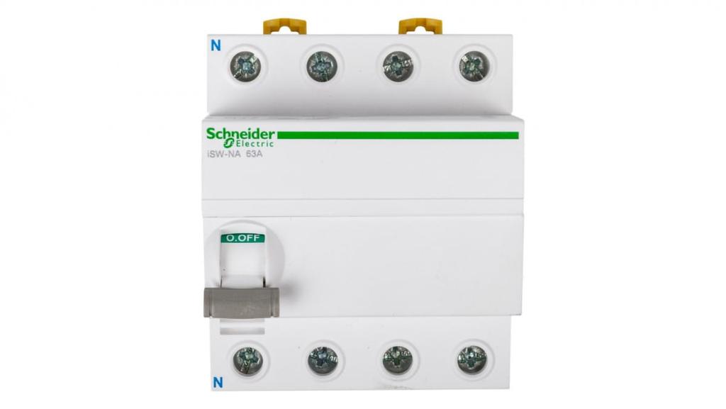 Modular switch disconnector 63A 4P iSW-NA (trigger possible) A9S70763