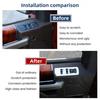 4xWhite Door Window Switches Control Panel Covers Trim Set for 2015-20 Ford F150