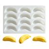 11 Cavity Banana Mousse Cake Silicone Mold Chocolate Pudding Dessert French Pastry Baking Mold Creative DIY Candle Molds