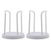 Efficient Home Organization Beige Space-Saving Holder Anti-Slip Feature Compact Structure Functional Organization