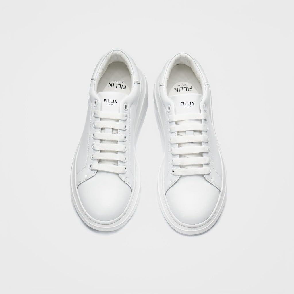 [FILLIN] Sneakers LUCENT WHITE 28cm White Secret Sneakers Shoes Platform White Unisex +7.0CM Comfortable Undetectable Height Increase