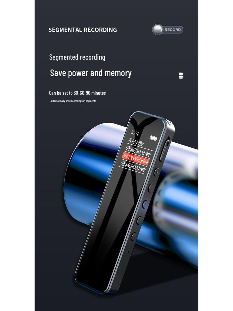 Professional Voice Recorder with Noise Reduction & Long Standby, Voice-to-Text Feature, and Dedicated Recording