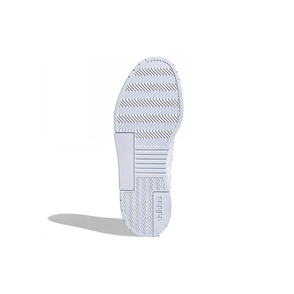 Adidas Neo Courtmaster Synthetic Leather Non-Slip Breathable Low-Top Skate Shoes Men Sneakers White Yellow FY8046