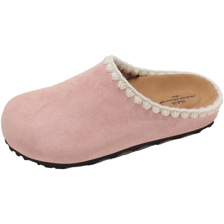 Thick-bottomed Boken Bag Head Half Slippers, Women's Outer Wear Lazy One Pedal 2025 Spring New Skirt Muller Cool Slippers