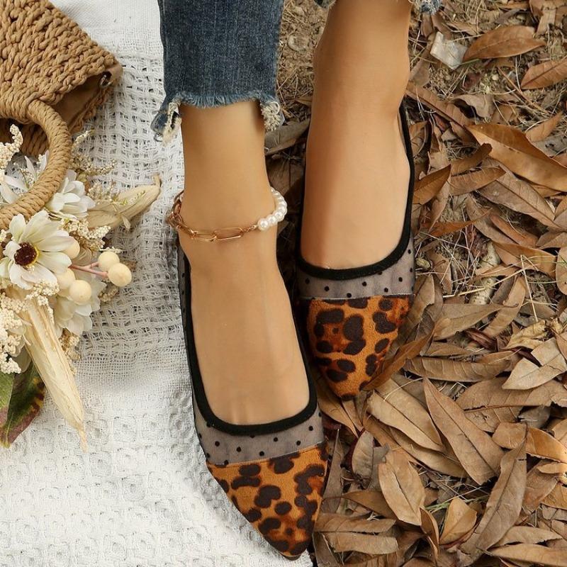 Large Size Hollow Single Shoes Women's Outer Wear Summer New Fashion Color Matching Spot Casual Single Shoes