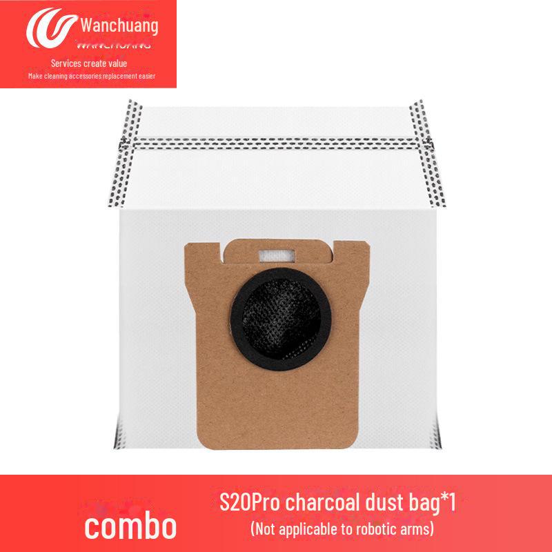 "Dreame S20 Pro/S20 Robotic Arm Sweeper Side Brush & Dust Bag Accessories"