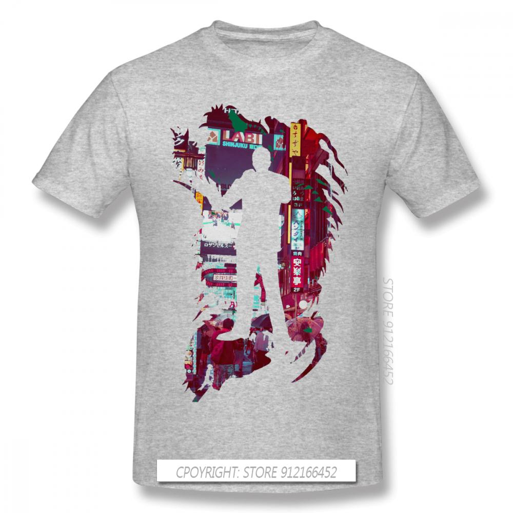 Yakuza Kiwami Kazuma Kiryu Majima Yumi Game TShirts For Men Dragon Of Dojima Funny O-Neck Cotton T Shirt