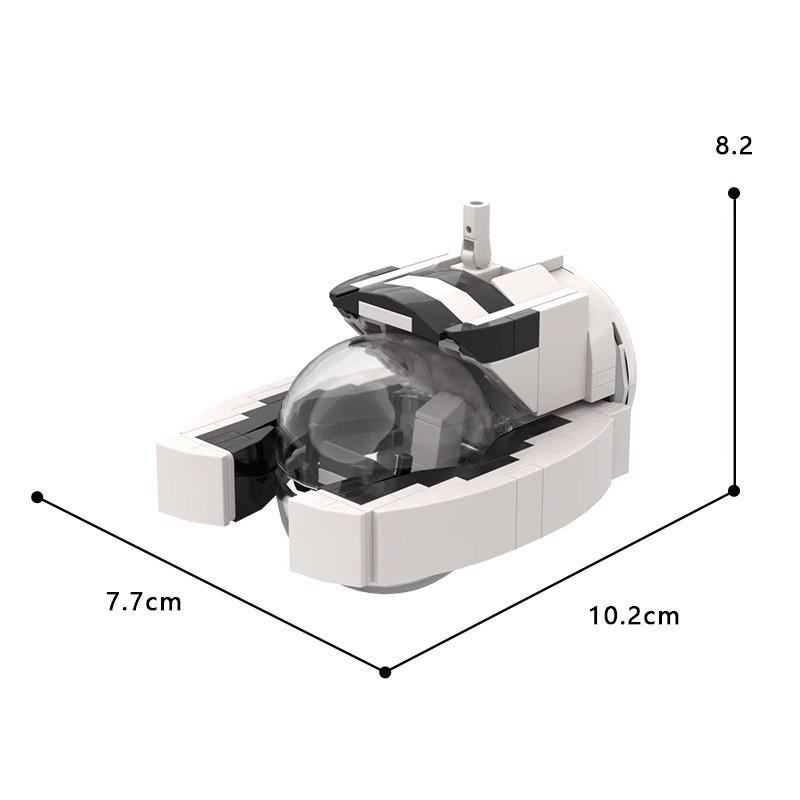 DIY Subnauticaed Cyclopsed Submarine Diving Sailing Seamotheds  Building Blocks Toys for Children Kids Birthday Gifts Bricks