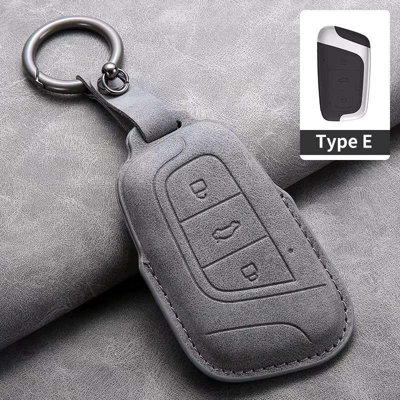 

Car Key Case Cover For Chery Tigo 8 Plus Arrizo E 5 8plus 5x Anti-Scratch Durable Car Keychain Protector Shell Holder Accessorie