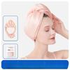 Satin Hair Turban for Women Luxury Silk Like Quick Dry Double Layer High Absorbency Thickened Head Wrap Towel for Hair Care