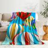 Hot Air Balloon Blanket Flannel Blanket Nap Blanket Blanket