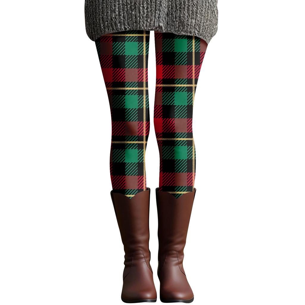 Women's Casual Fashion Outdoor Halloween Printed Slim Elastic Yoga Pants Cropped Pants