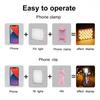 Cell Phone Fill Light LED Light For Live Meeting Selfie Photography Video Portable Handheld Backpack Clip-on Convenient Lighting