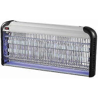 2 X 18W Electrical Insect Killer White Industrial Kitchen Home Bedroom Lounge