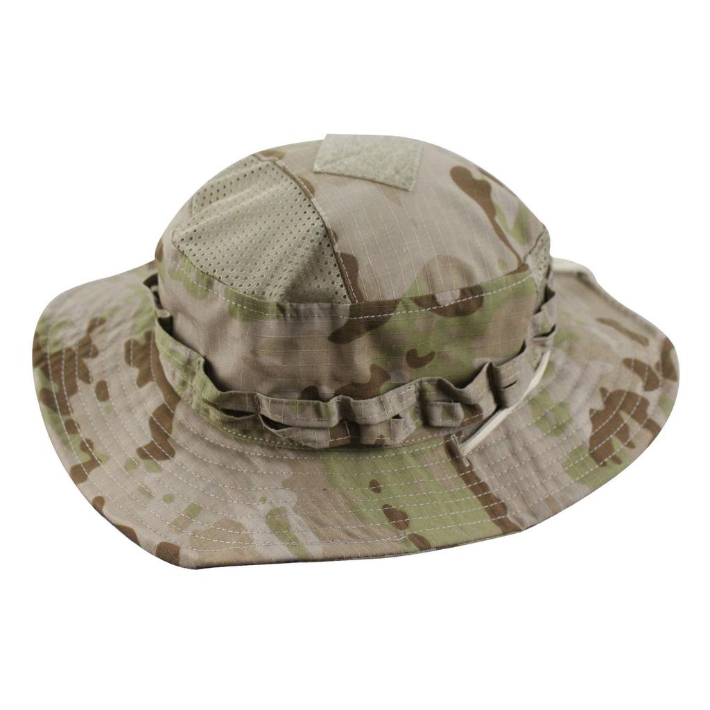 New Tactical Camo Boonie Hat Army Outdoor Wide Brim Sun Hat Fishing Bucket Hat for Hiking