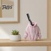 Talos 3D Printed Sweatshirt Pen Holder, Mini Hoodie Desk Organizer, Small Item Storage Container for Home Office Study Decor