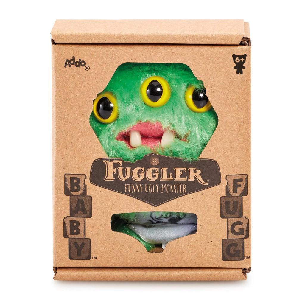 Fuggler Baby Fugg - S1 Green Reeko Plush Mascot, Authentic