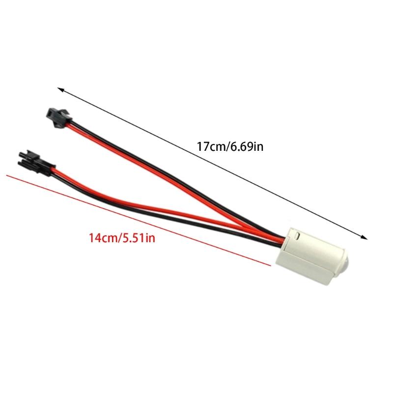 PIR Motion Activated Sensory Switcher Light Sensory Function 5V 12V 24V Auto On Off Switcher For Cabinet Closet Lighting