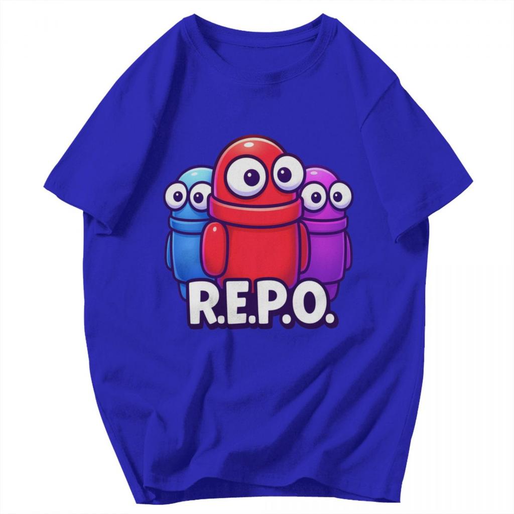 Men T Shirt REPO Game Funny Gifts Cotton Y2K Graphic Crewneck Unisex Tops T Shirts