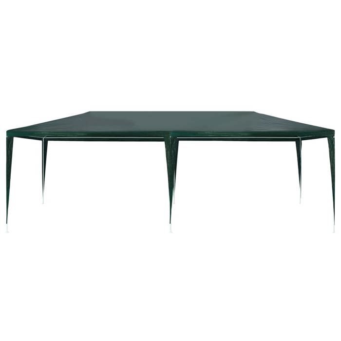 VidaXL Reception Tent 3x6 M PE Green Garden Terrace Patio Gazebo Pavilion 45093
