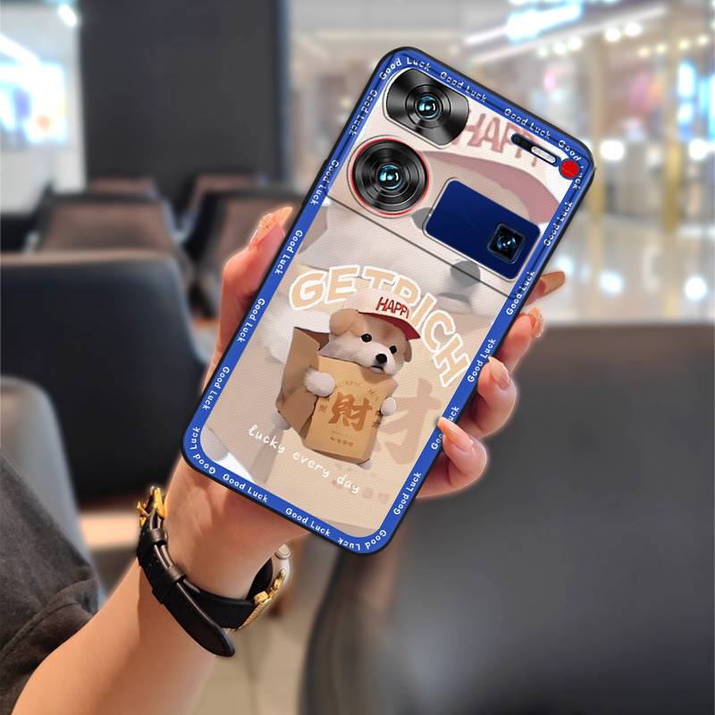 Nárazuvzdorné pouzdro na telefon Pouzdro na telefon Pro ZTE Nubia Z60 Ultra TPU Graffiti Módní design Pár Ochranné Protiprachové Roztomilé