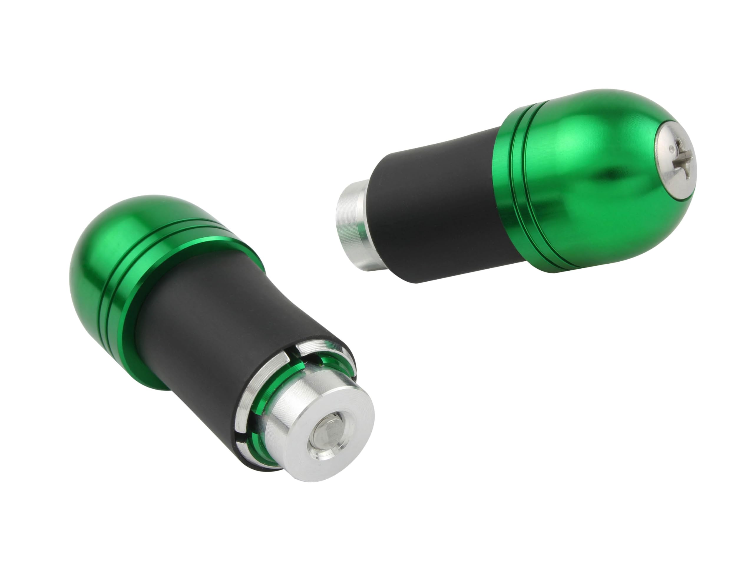 

POSH 031071-28-10 Motorcycle Accessories, Handlebar End, Aluminum Bar End, Universal Handle Diameter, 0.5 -