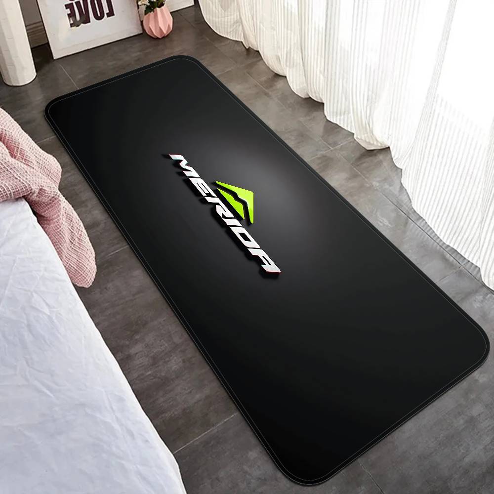 Bicycle Brand Merida Door Mat Washable Non-Slip Living Room Sofa Chairs Area Mat Kitchen Doormat Area Rug