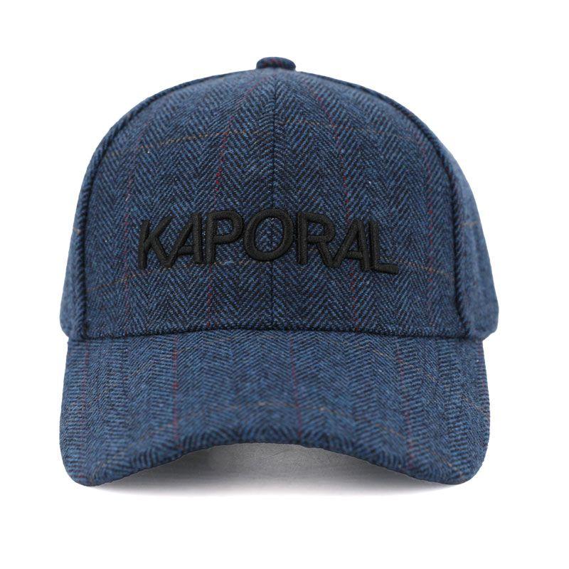 Casquette en feutre à carreaux Jayden Homme KAPORAL